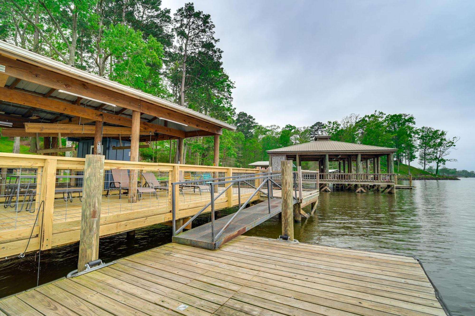 Waterfront House On Toledo Bend With Private Dock! Alliance Exterior foto