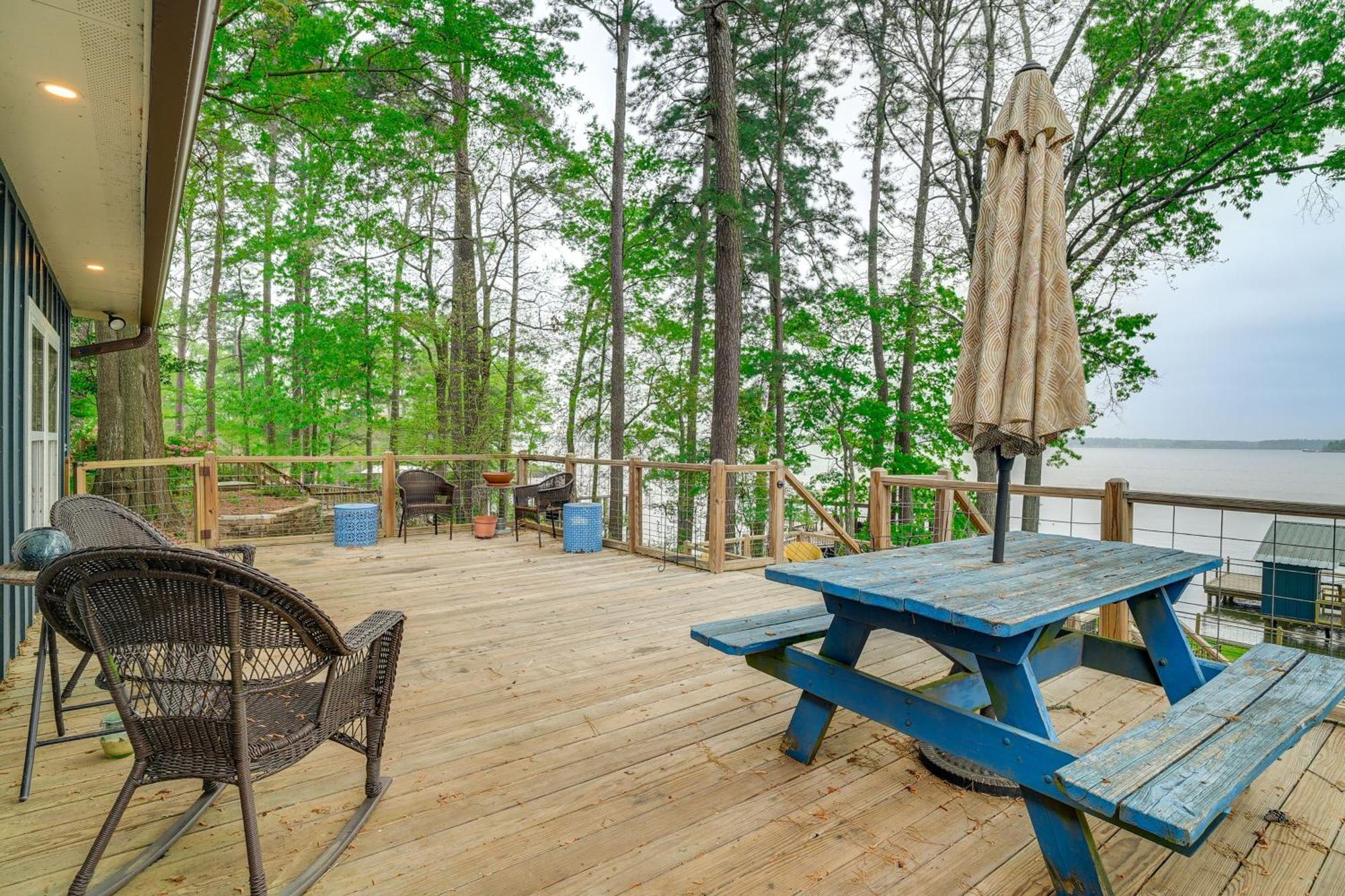 Waterfront House On Toledo Bend With Private Dock! Alliance Exterior foto