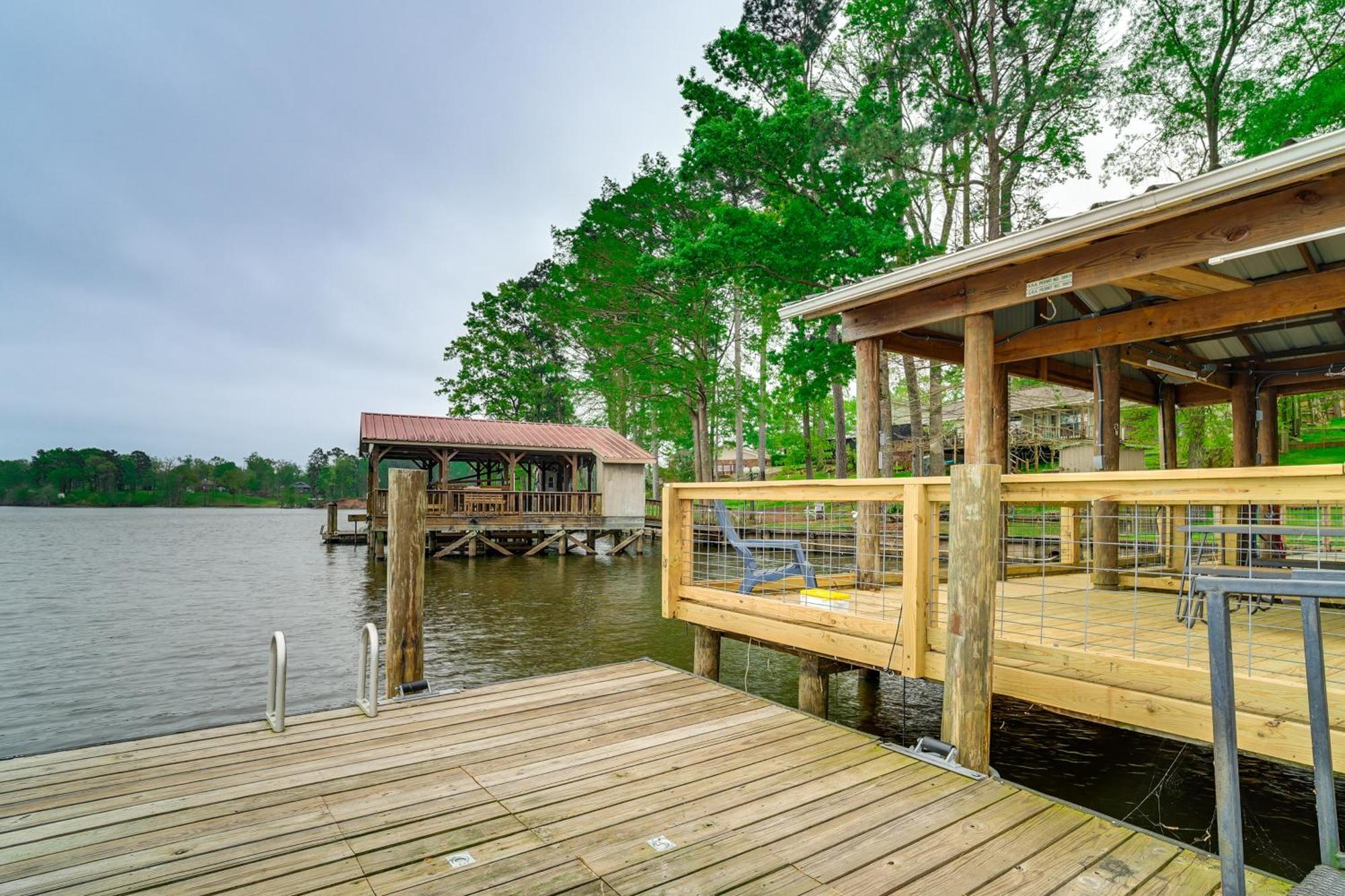 Waterfront House On Toledo Bend With Private Dock! Alliance Exterior foto